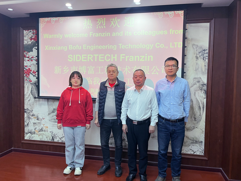 意大利客户莅临制造工厂验收产品