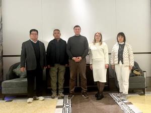 俄罗斯客户到公司考察及技术交流